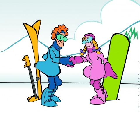 assicurazione sci e snowboard